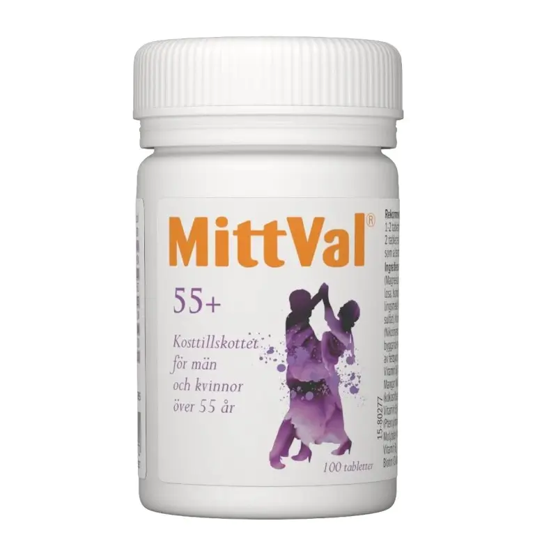 MittVal 55+ 100 Tablets